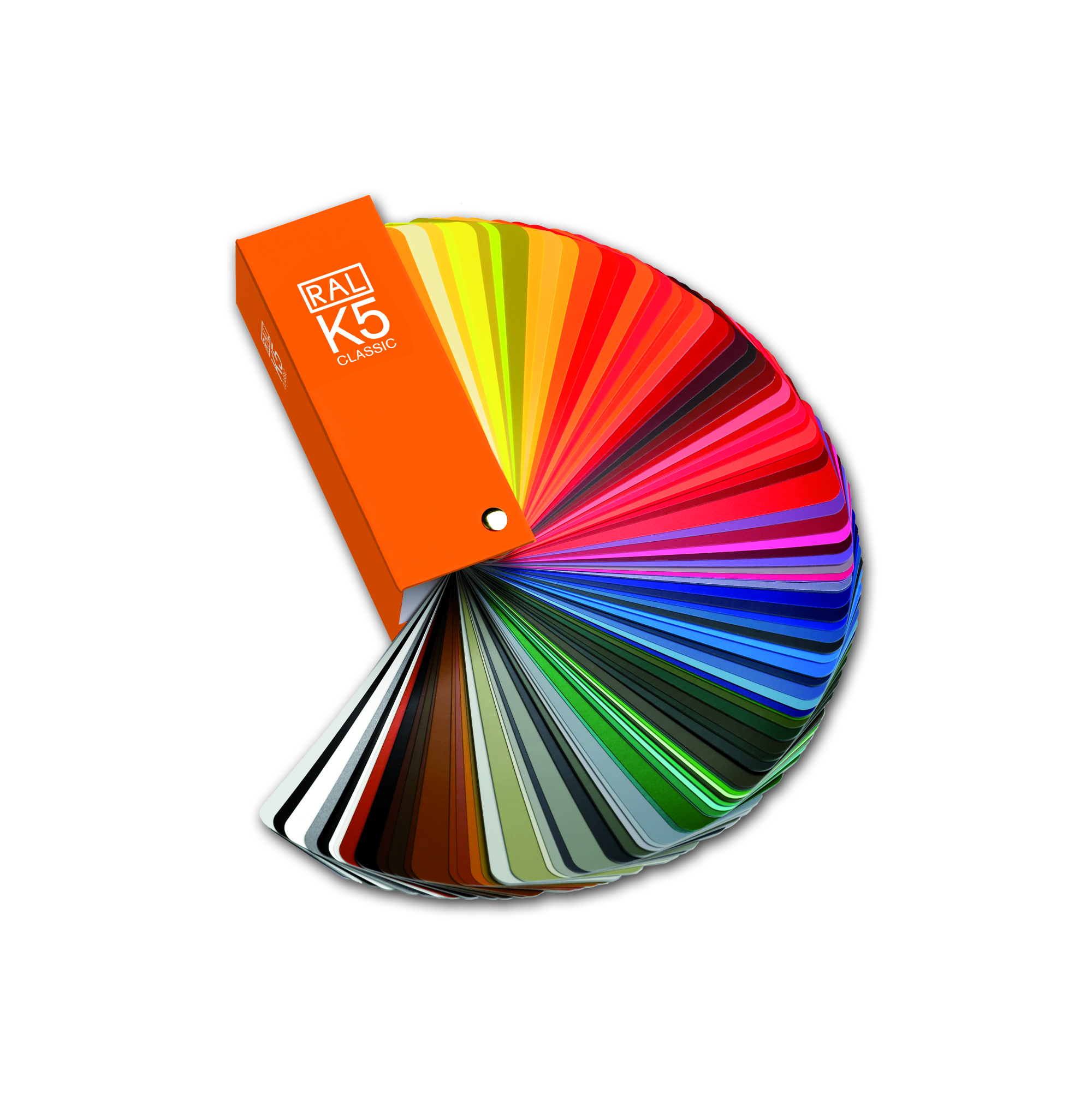 RAL K5 carta de colores, 216 muestras de color a toda página, semi-mates, 8  idiomas : : Herramientas y Mejoras del Hogar